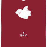 Håb. - rød