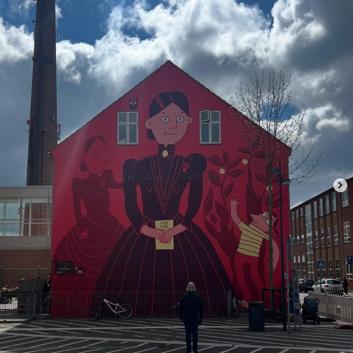 Silkeborg gavlmaleri april 2025
