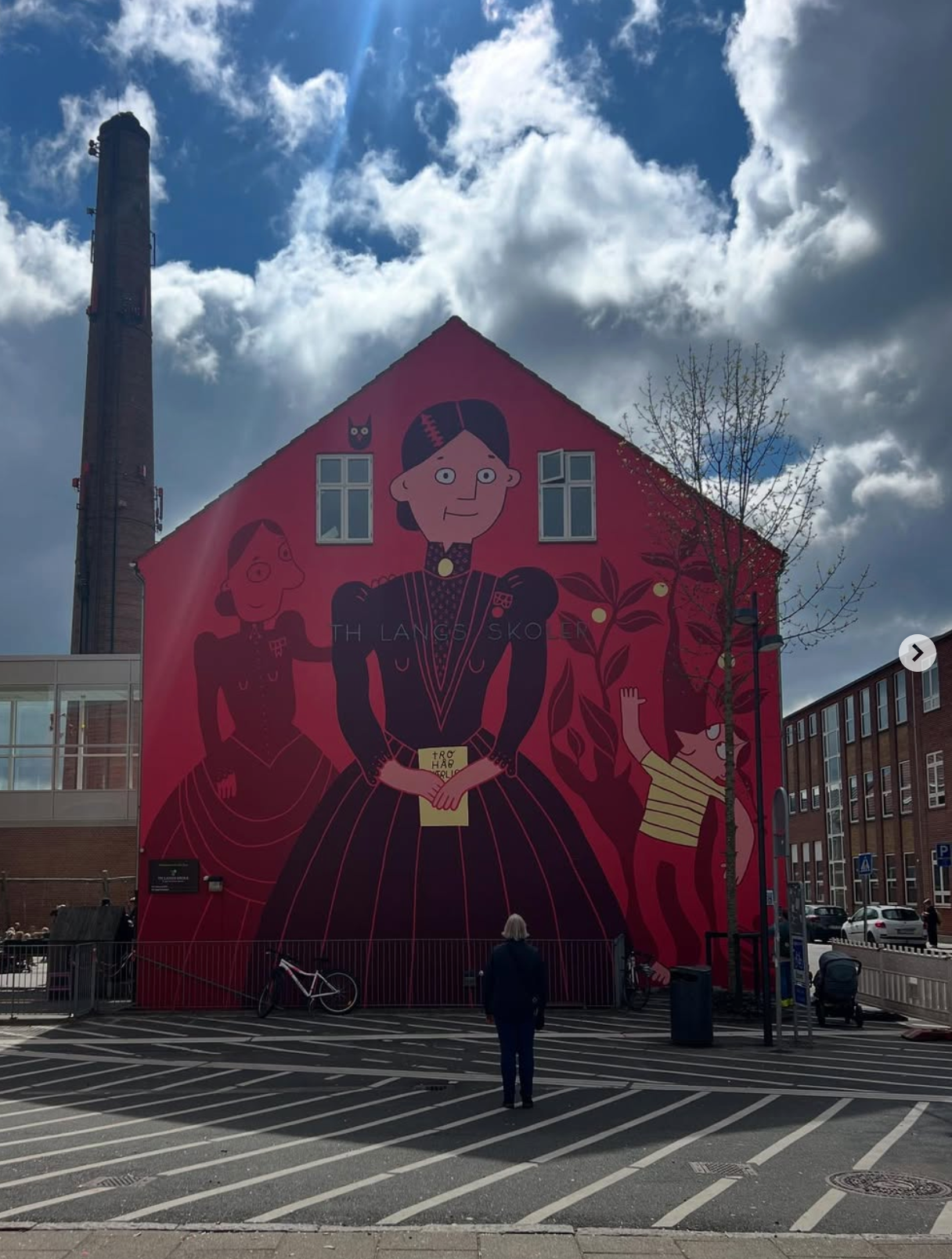 Silkeborg gavlmaleri april 2025
