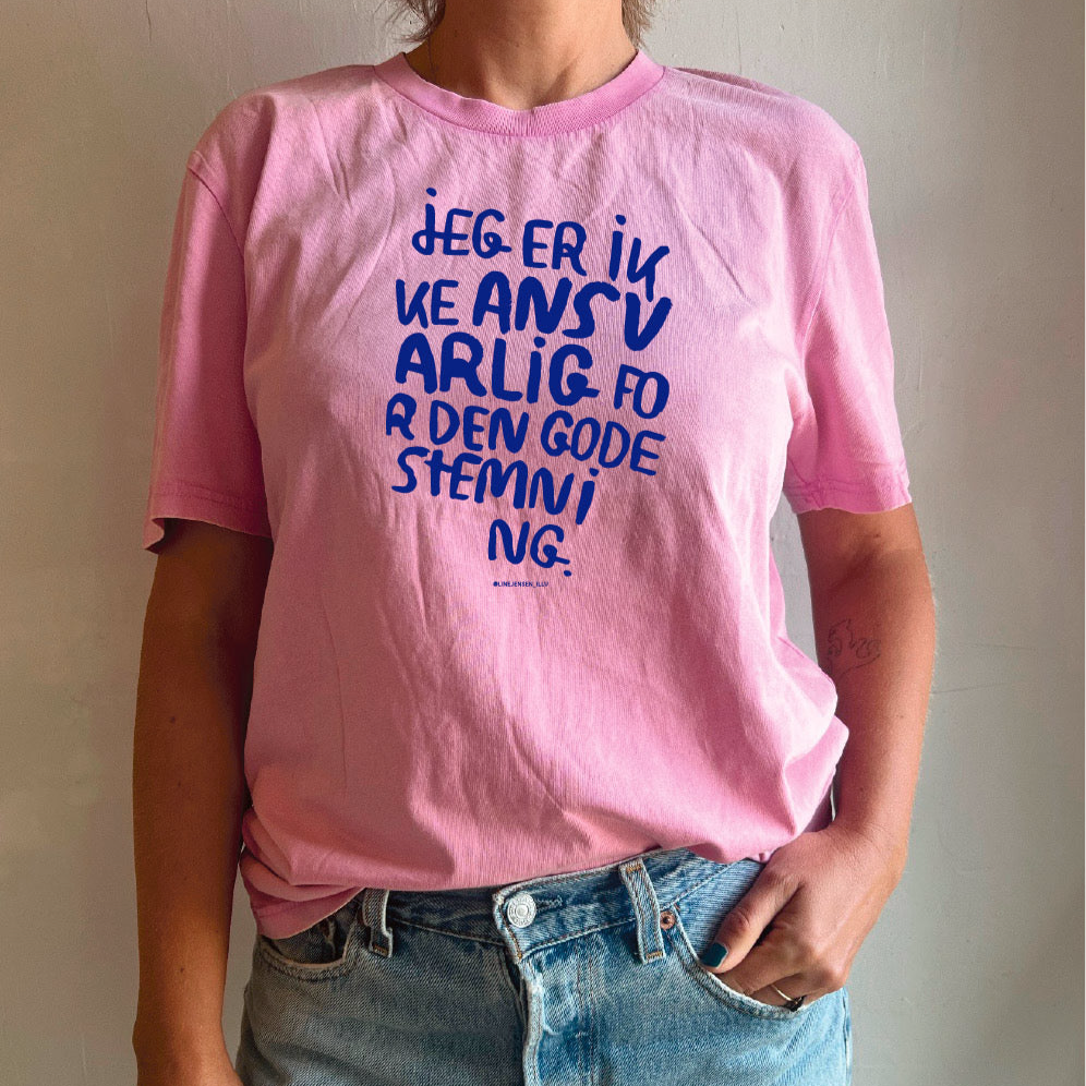 Ikke ansvarlig t-shirt