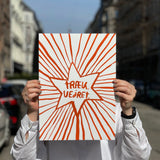 Træk vejret - orange